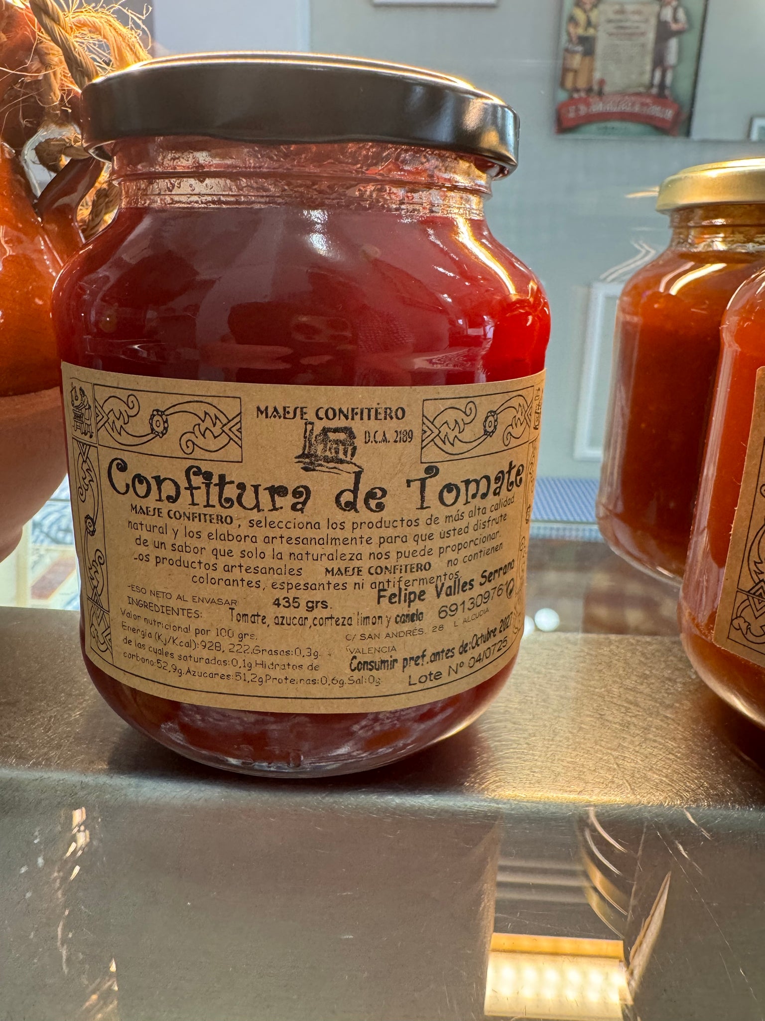 <transcy>Confitures 100% artisanales (Pot de 435gr)</transcy>