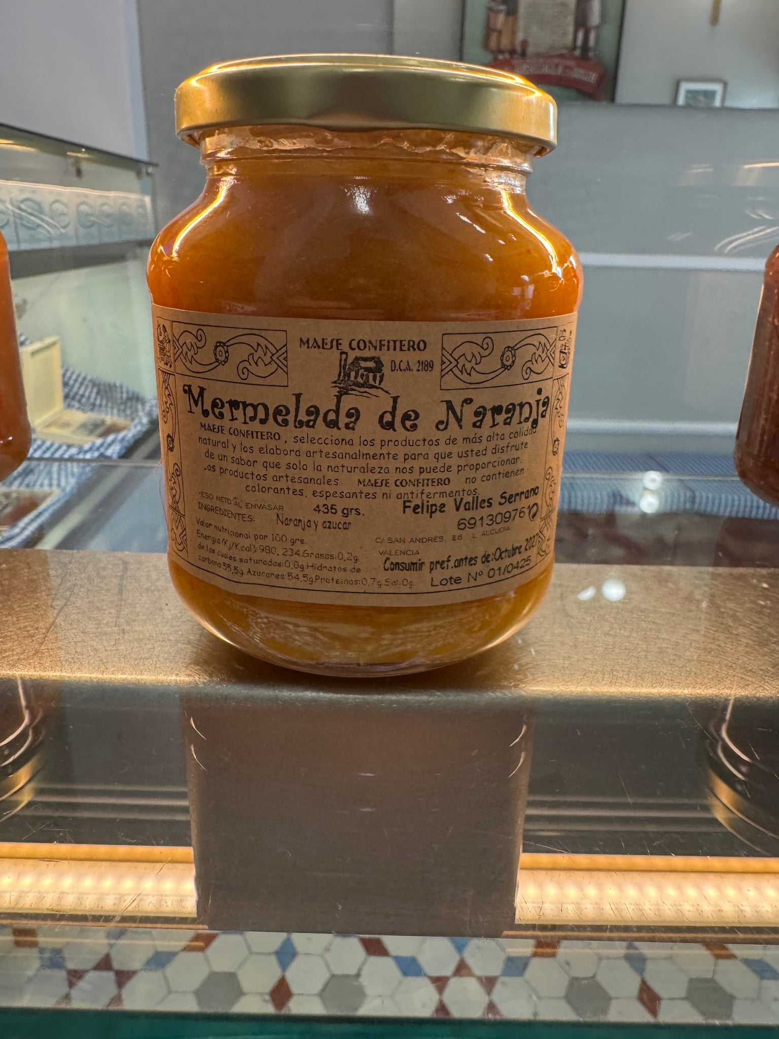 <transcy>Confitures 100% artisanales (Pot de 435gr)</transcy>